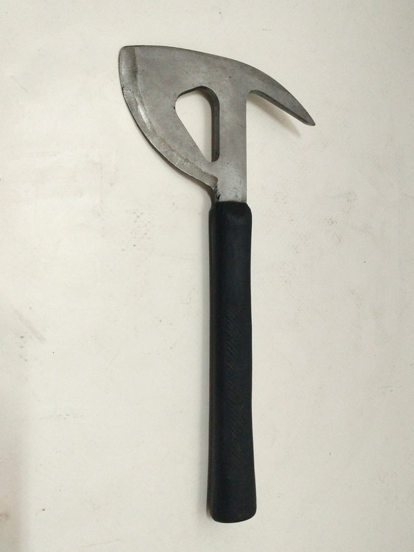hacha bombero acero replica ficticio 39x19 3u